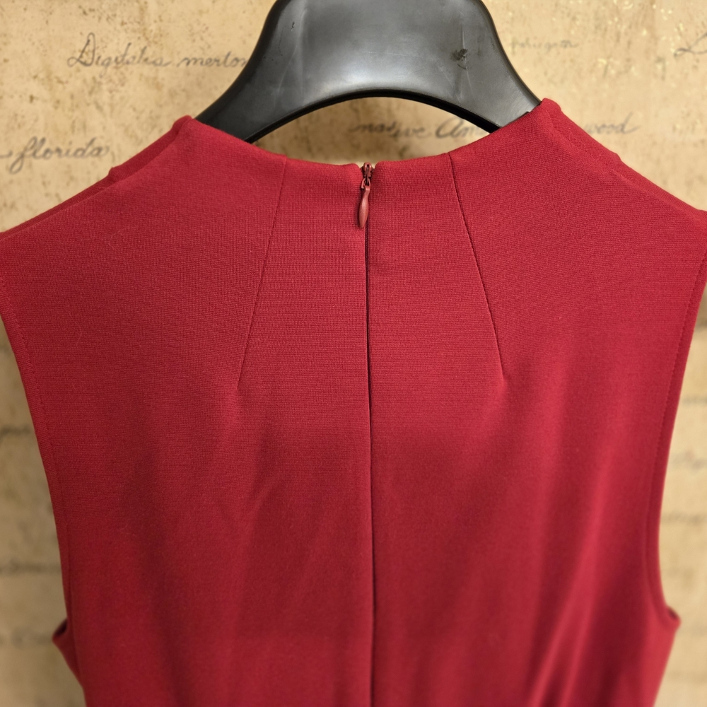 Ralph Lauren Red Midi Dress - Picture 5 of 6